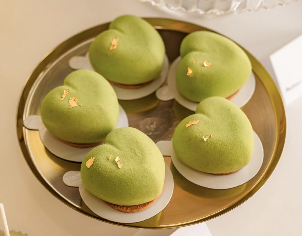 Monoporcja w kształcie serduszka