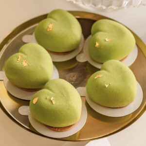 Monoporcja w kształcie serduszka