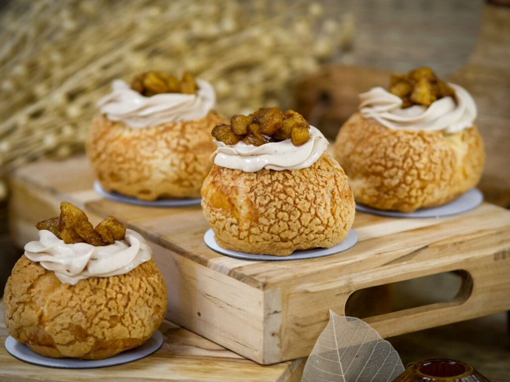 Ptyś karmelowa szarlotka