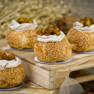 Ptyś karmelowa szarlotka