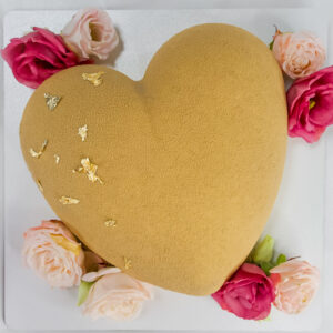 Tort musowy serce 12 porcji