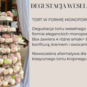 DEGUSTACJA- TORT Z MONOPORCJI